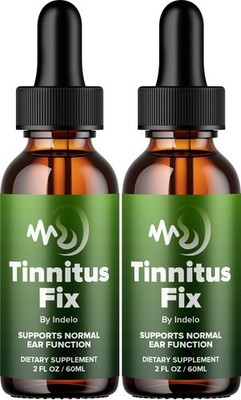 (2 Pack) TinnitusFix Healthy Ear Drops Support Supplement   Tinnitus Fix Liquid