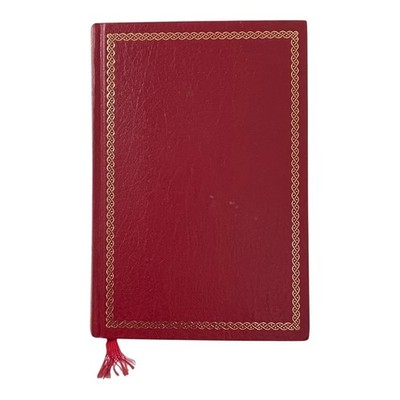 Reader's Digest Condensed Books 4 Novels Hardcover Red Leather Bound