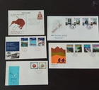 Five Covers New Zealand $5 beehive Rita Angus  commonwealth  Ayrshires  X182  B