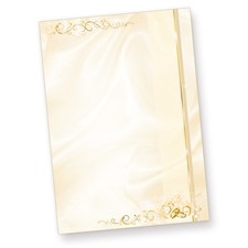 Motiv-Briefpapier Hochzeit