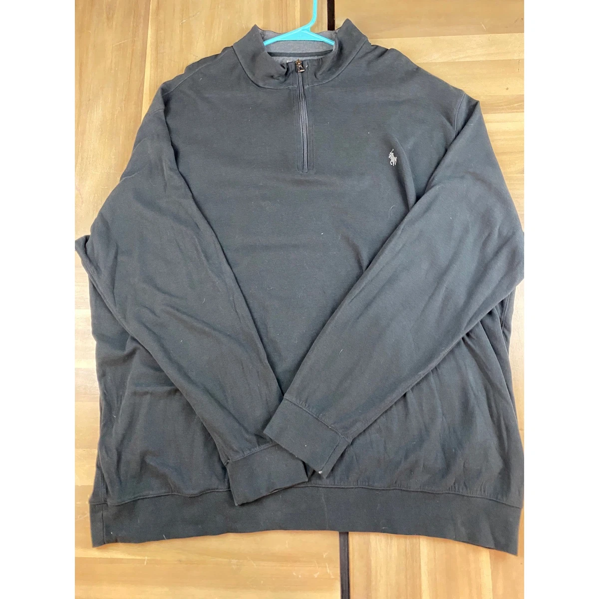 Polo Ralph Lauren Big & Tall Men's 3XLT 1/2 Zip Features for sale