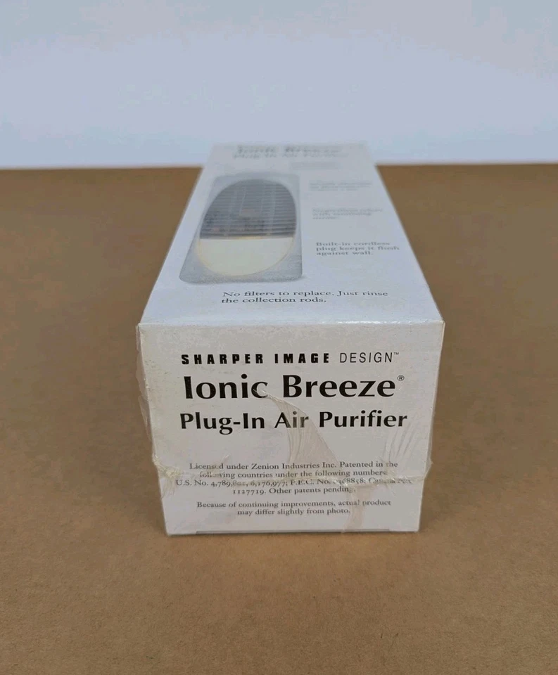 NEW Sharper Image Design Ionic Breeze Plug-In Air Purifier S1627 Gray SEALED NOS - Image 3 of 3