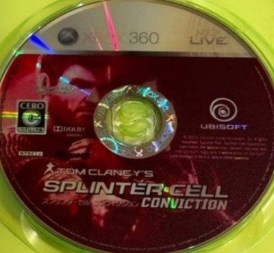 Tom Clancy's Splinter Cell: Conviction Xbox 360 Japan ver Used Tested Disc Only
