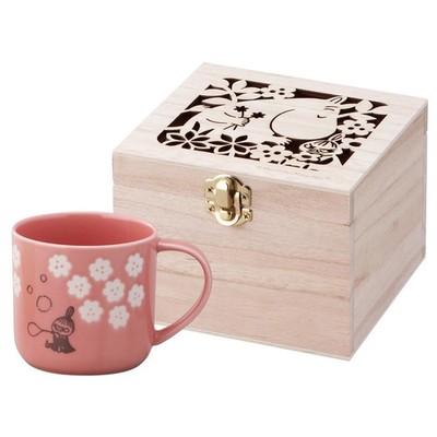 Yamaka  MOOMIN Florit Mug Little My Approx. 350ml n Wooden Box Made in Japan