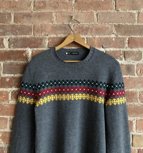 DSquared2 Men's Sweater, Sz Medium Slim, 100% Wool Italy