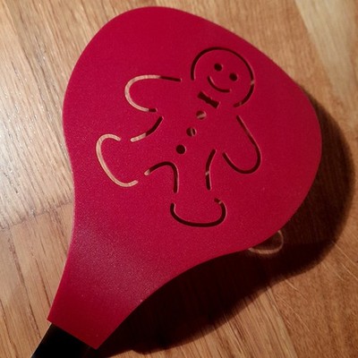 2 Pfannenwender · Lebkuchenmann · Farberware · Holiday Spatula Turner · Silikon