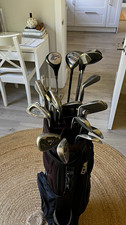 Good beginners set - iOgio Golf Cart Bag 6-Way Divider Rain Hood Nylon Zip