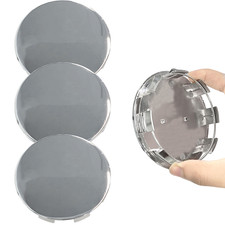 4pc Set Gloss Chrome Wheel Center Hub Caps For Gmc Sierra Yukon 83mm 3.25 Caps