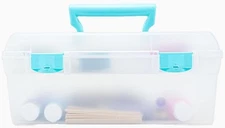 ArtBin 6937AG Essentials Lift-Out Tray Box, Portable Art & Craft Organizer with