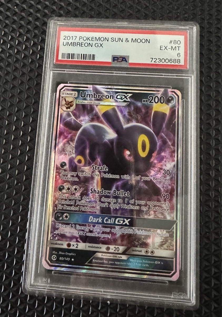 Umbreon GX 80/149 SM Base Set Holo for sale online | eBay