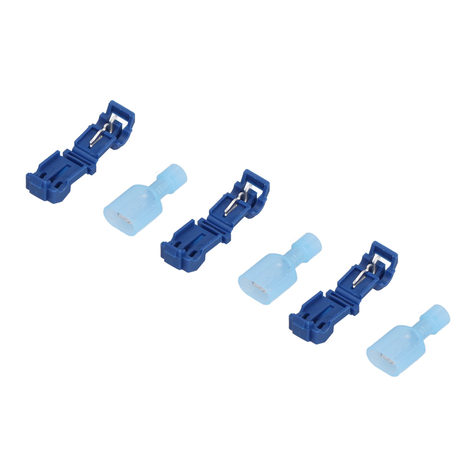 120Pcs T Tap Wire Connectors Self Stripping Quick Splice Wires Terminals☜