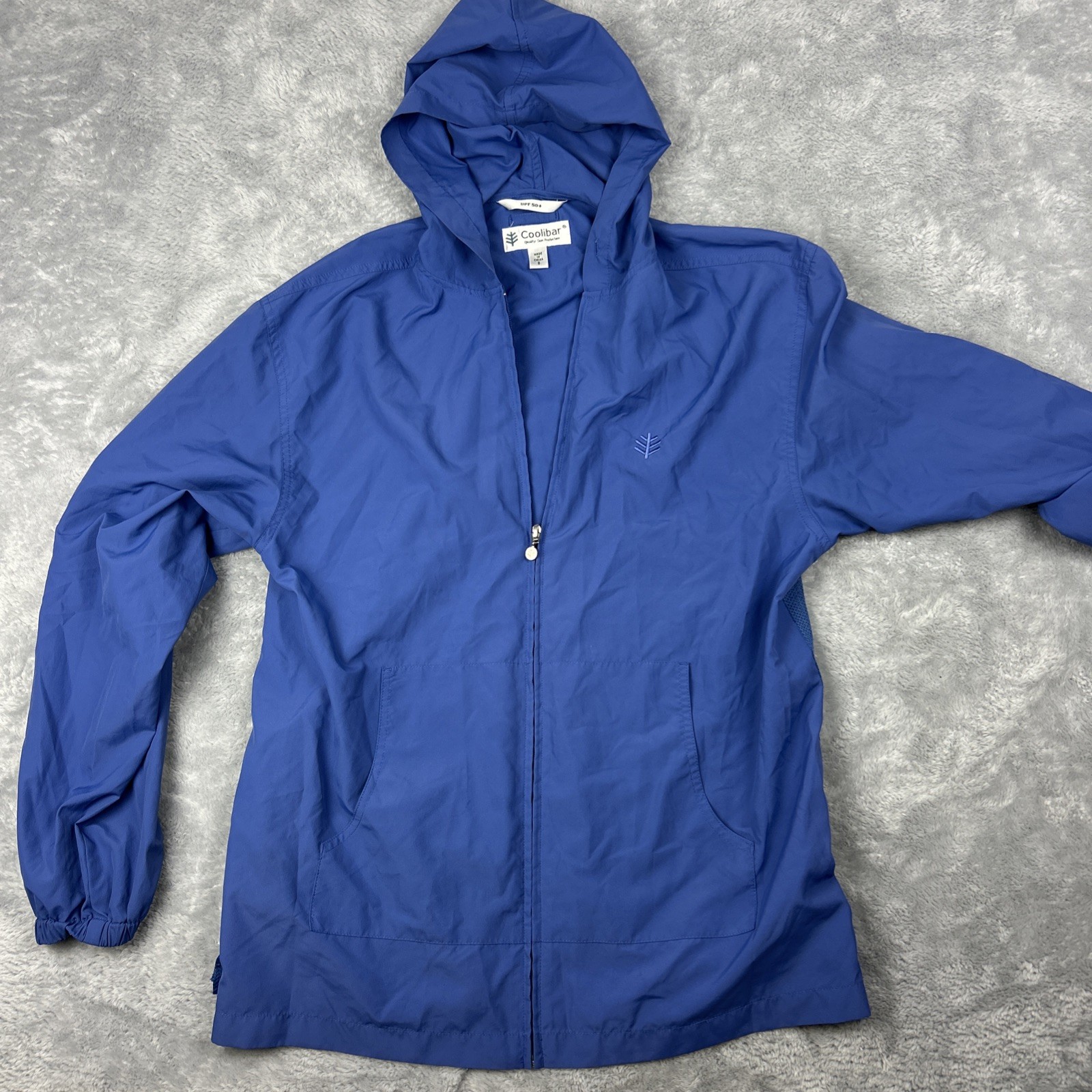 Coolibar Women's Small Jacket Packable Full Zip Hoodie UPF 5