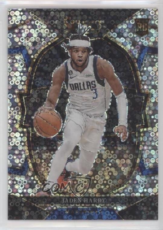 2022-23 Panini Select Concourse Disco Prizm Jaden Hardy #80 5y7