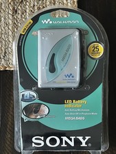 Sony Walkman WM-EX190 Portable Cassette Player Mega Bass LED Battery Belt Clip