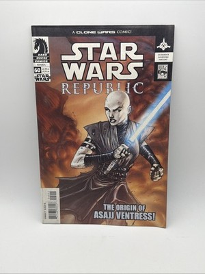 Star Wars: Republic 60 Dark Horse Comics December 2003 Asajj Ventress Cover