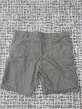 Carhartt Shorts Men's Size 42 Relaxed Fit Canvas Work Khaki 10" 102514