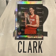 2025 Panini Chronicled Caitlin Clark Holo Foil 2024 WNBA Rookie Of The Year