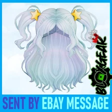 Royale High Starry Pigtails R0BL0X Toy Code Sent Fast Via Ebay Msg