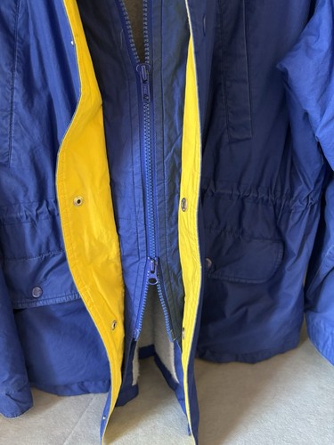 Vintage 1991 Polo Sporting Goods by Ralph Lauren Mens XLTrench Coat Rain Jacket - Picture 4 of 16