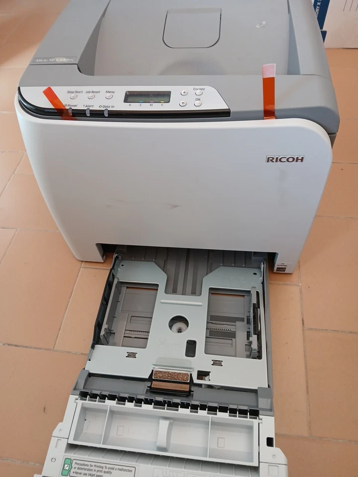 Stampante Laser Colore Ricoh Aficio SP C240DN NUOVA  SENZA TONER - Immagine 4 di 4