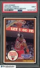 1990 Kenner Starting Lineup Brown Michael Jordan Chicago Bulls HOF PSA 9 MINT