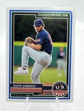 2023 Panini Stars & Stripes USA Baseball #68 Joseph Gonzalez A94