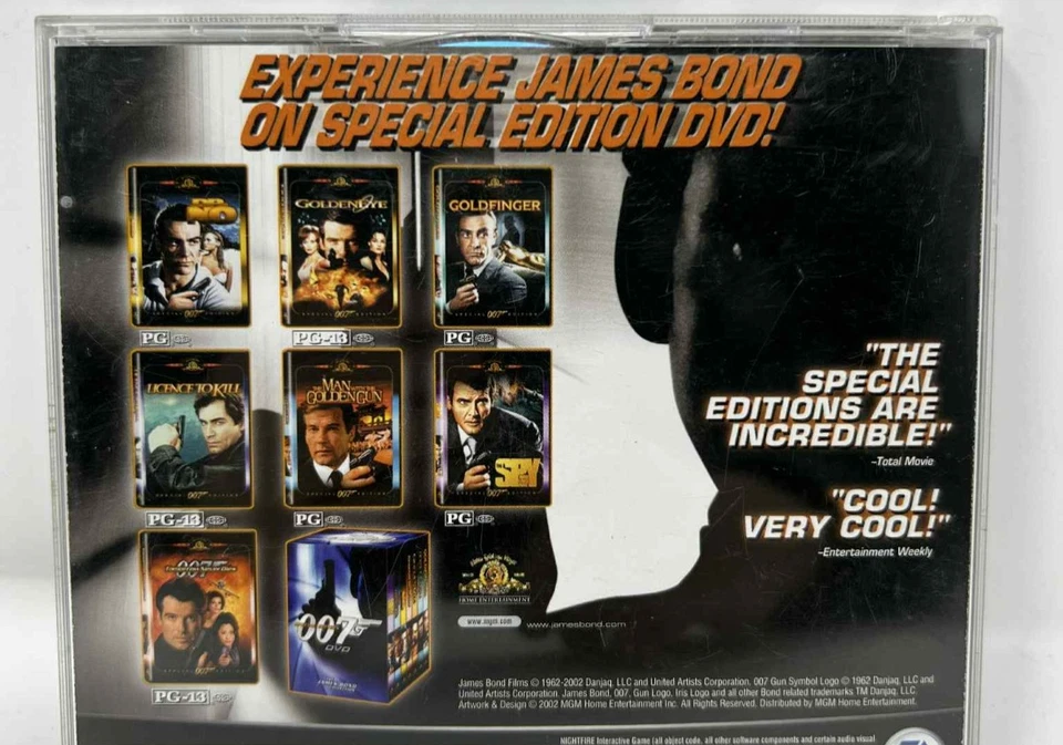 007 Nightfire (PC, 2002) James Bond CIB Complete - Image 2 of 3