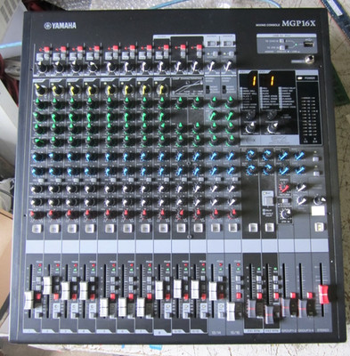 Yamaha MGP16X 16-Channel Mixer Premium Mixing Console, Channel Mixer Audio