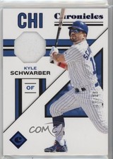 2019 Panini Chronicles Chronicles Swatches Blue 17/25 Kyle Schwarber #CS-KS o7m