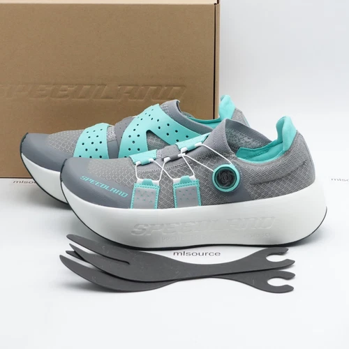 Speedland RX:FPY Men's Hyper Performance Running Shoe RX-FPY-011 Grey/Green BOA