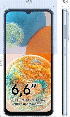 Samsung Galaxy A23 5G Dual SIM 64GB light blue sehr gut wie neu mit rechnung