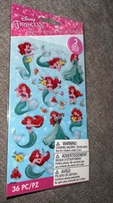 EK Disney Flat Stickers 2/Sheets-Princess - Ariel