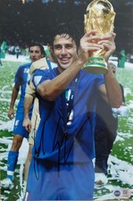 Fabio Grosso signed Image G 12x8 photo RACC Trusted Seller ACG Cert