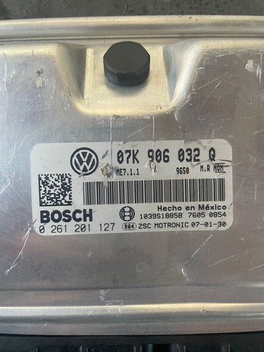 OEM 06-07 VW Rabbit Computer Brain Engine Control Module Ecu Ecm 07K ...