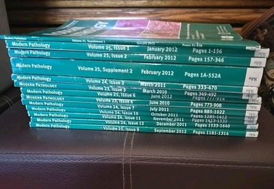 Modern pathology NPG 14 Volumes 2010-2012  Official Journal Academy Of Pathology