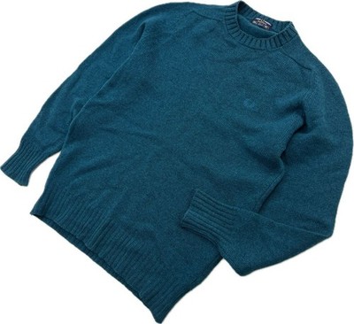 FRED PERRY Old Fred Perry Made in Engl Knit Sweater Green Men's 40 Autumn
