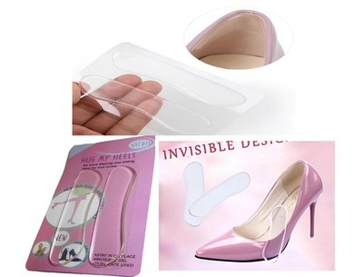 Silikon Gel Fersen Grip Pads Einlegesohle Rücken Schuh Fuß Kissen Liner Unterstützung bis zu 10x