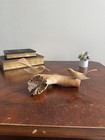 2 Wooden Birds On Wood- Vintage Style Wall Art