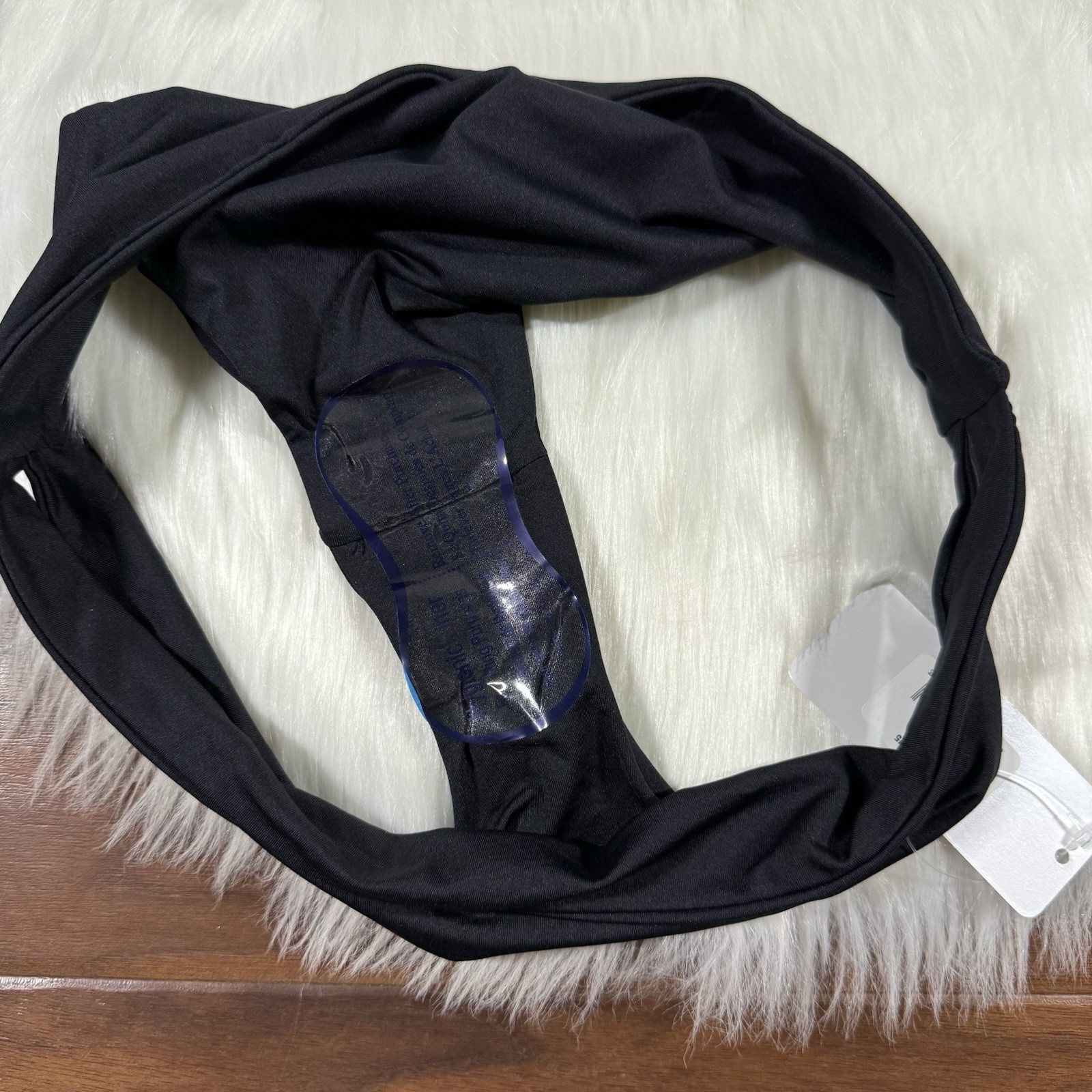 L Space Women's Size Medium Black 2 Piece Bikini Romi Top & Estella Bottom