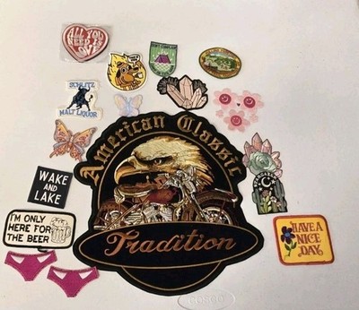 17 Unused Assorted Patches 