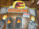 Jurassic Park Dinosaurs Very Large Picture Drop 5 Panels For Photo Ops With Sign — photo 9