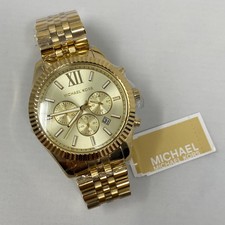 Michael Kors Lexington Men's Gold Watch MK8281