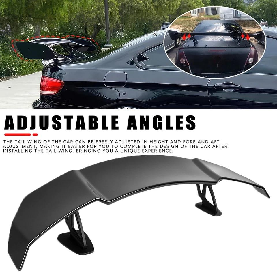 Alerón de maletero 55" negro brillante estilo GT para Mercedes Benz C300 C200 W205 W204 C63 Foto 4 de 4