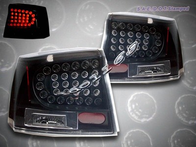06 07 08 DODGE CHARGER SEDAN 4-DOOR LED DARK SMOKE TAIL LIGHTS 2006 2007 2008