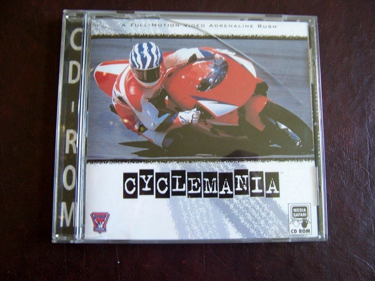 Cyclemania (PC, 1994) CD-ROM by Accolade, MS-DOS Installation Instructions