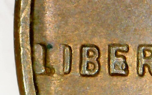 1953 Lincoln Obverse Wheat Ears Reverse 1 Cent Crud & Misprinted Error 6779 - Picture 3 of 4