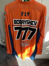 maglia motocross Evgeny Borbeshev 777 Par husqvarna taglia media nuova