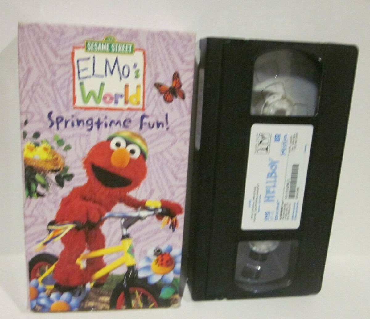 Elmos World - Springtime Fun VHS TAPE MOVIE VIDEO 2002 Sony