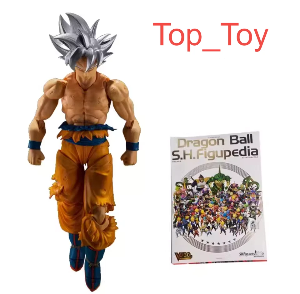 Bandai S.H.Figuarts Dragon Ball Super Son Goku Ultra Instinct Toyotarou + Folleto Foto 3 de 4