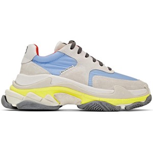 Balenciaga Triple S Zapatillas Gris Y Azul Talla 7 8 9 10 11 13